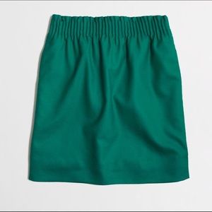 J. Crew Wool Pleated Mini Size 10